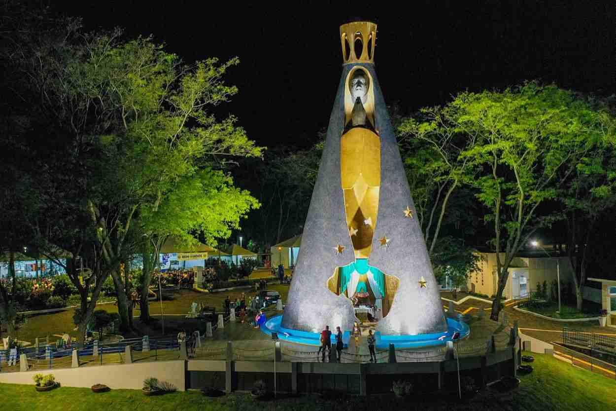 Santuário de Itaipulândia prepara-se para acolher 100 mil fiéis na celebração de Nossa Senhora Aparecida